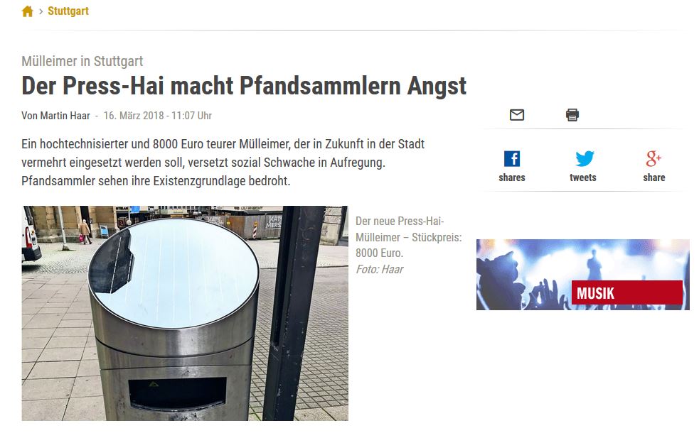 Presshai Stuttgarter Nachrichten